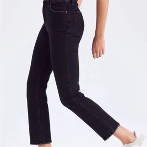 Abercrombie ankle straight jeans
